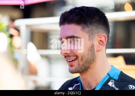 Esteban Ocon (BWT Alpine F1 Team, Frankreich, #31), HUN, formel 1 Weltmeisterschaft, grand Prix von Ungarn, Hungaroring, Journée des médias, 18.07.2024 Foto : Eibner-Pressefoto/Michael Memmler Banque D'Images