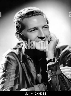 Jerry Lee Lewis. Portrait du chanteur et musicien américain Jerry Lee Lewis (1935-2022), photo publicitaire, années 1950 Banque D'Images