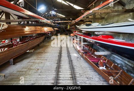 Aviron du Tiger club Banque D'Images