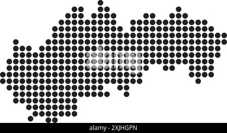 Icône de carte Slovaquie illustration vectorielle conception Illustration de Vecteur