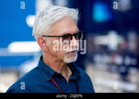 Damon Hill (ex Rennfahrer, formel 1 Weltmeister 1996, Großbritannien), HUN, formel 1 Weltmeisterschaft, Grand Prix von Ungarn, Hungaroring, Media Day, 18.07.2024 Foto : Eibner-Pressefoto/Michael Memmler Banque D'Images