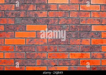 mur de fond en briques multicolores foncées. tendances intérieures Banque D'Images