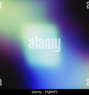 Les couleurs floues et l'effet grain créent un arrière-plan abstrait Banque D'Images