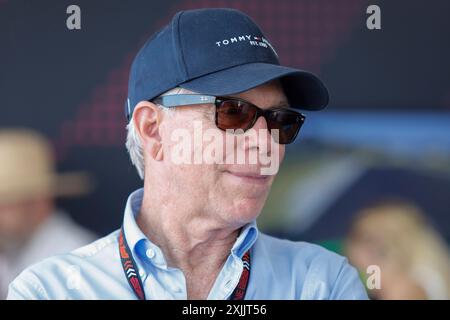 Mogyorod, Hongrie. 19 juillet 2024. Grand Prix de Hongrie de formule 1 à Hungaroring, Hongrie. Photo : Tommy Hilfiger dans le paddock © Piotr Zajac/Alamy Live News Banque D'Images
