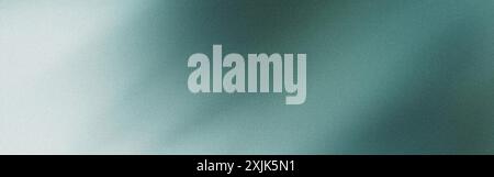 Fond dégradé vert granuleux créant une texture abstraite Banque D'Images