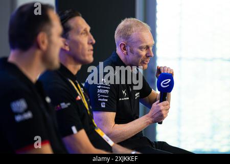 Londres, Royaume Uni. 19 juillet 2024. CHARLES Phil, directeur de l'équipe DS PENSKE, portrait, lors de l'ePrix Hankook Londres 2024, 10e meeting du Championnat du monde ABB FIA Formula E 2023-24, sur l'Excel Londres du 18 au 21 juin 2024 à Londres, Royaume-Uni - photo Javier Jimenez/DPPI crédit : DPPI Media/Alamy Live News Banque D'Images