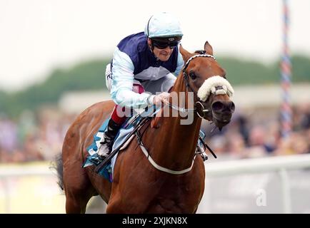 Photo du dossier datée du 18/05/23 de Regional, qui est sorti pour se justifier après avoir raté la Coupe de juillet en faveur des Fidelity Energy Hackwood Stakes à Newbury. Date d'émission : vendredi 19 juillet 2024. Banque D'Images