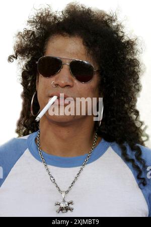 Slash lors de la première à Los Angeles de 'The Fast and the Furious : Tokyo Drift' qui s'est tenue aux Universal Studios à Hollywood, aux États-Unis, le 4 juin 2006 Banque D'Images