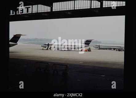 Flughafen Tempelhof GER, 20240101, Berlin, CA. 1970, Flughafen Tempelhof *** Tempelhof Airport GER, 20240101, Berlin, CA 1970, Tempelhof Airport Banque D'Images