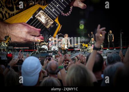 AM 18.07.2024 spielte Peter Maffay im Rahmen seiner Farewell-Tour ein Konzert im Deutsche Bank Park à Francfort-sur-le-main. Mit dabei waren Gäste wie Anastacia, Johannes Oerding und Bülent Ceylan. *** Le 18 07 2024, Peter Maffay a donné un concert au Deutsche Bank Park à Francfort-sur-le-main dans le cadre de sa tournée d'adieu. Parmi les invités figuraient Anastacia, Johannes Oerding et Bülent Ceylan KONZPETERMAFFAY Banque D'Images