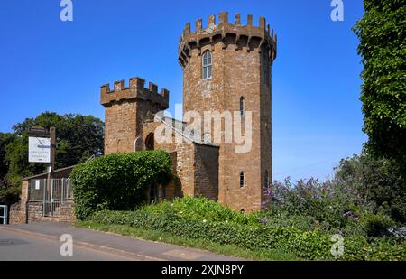 The Castle, Edge Hill, Warwickshire, Angleterre, Royaume-Uni Banque D'Images