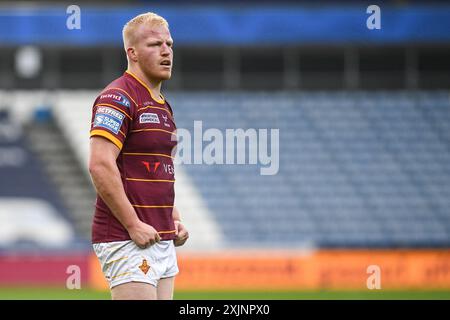 Huddersfield, Angleterre - 19 juillet 2024 - Matty English (15 ans) de Huddersfield Giants. Rugby League Betfred Super League , Huddersfield Giants vs Salford Red Devils au John Smith's Stadium, Huddersfield, Royaume-Uni Dean Williams Banque D'Images