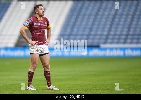 Huddersfield, Angleterre - 19 juillet 2024 - Adam Clune (7) de Huddersfield Giants. Rugby League Betfred Super League , Huddersfield Giants vs Salford Red Devils au John Smith's Stadium, Huddersfield, Royaume-Uni Dean Williams Banque D'Images