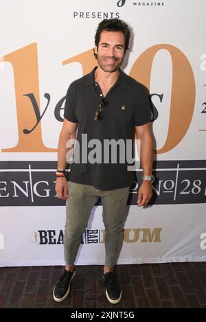 Los Angeles, CA États-Unis - 24 juillet 2023 : Jordi Vilasuso assiste à la célébration du 28 110e anniversaire de Engine Co avec Rick Springfield Banque D'Images