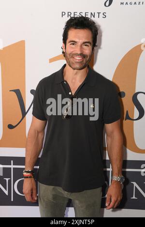 Los Angeles, CA États-Unis - 24 juillet 2023 : Jordi Vilasuso assiste à la célébration du 28 110e anniversaire de Engine Co avec Rick Springfield Banque D'Images