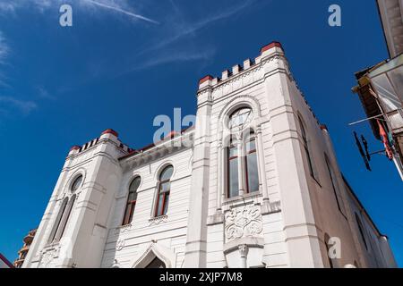 Batoumi, Géorgie - 14 JUIN 2024 : la synagogue de Batoumi est une congrégation et synagogue juive orthodoxe, située à Batoumi, Adjara, Géorgie, construite en 19 Banque D'Images