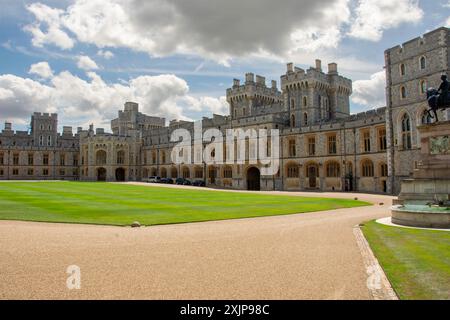 Château de Windsor. Londres. Banque D'Images