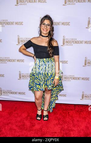 Los Angeles, États-Unis. 18 juillet 2024. L'artiste musical December Rose participe aux Hollywood Independent Music Awards 2024 à AVALON Hollywood et Bardot, Los Angeles, CA, le 18 juillet 2024 crédit : Eugene Powers/Alamy Live News Banque D'Images