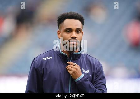 Les Rangers Danilo Pereira da silva avant le match amical de pré-saison au Scottish Gas Murrayfield Stadium, Édimbourg. Date de la photo : samedi 20 juillet 2024. Banque D'Images