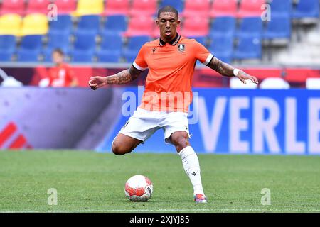 Salzbourg, Allemagne. 20 juillet 2024. Fussball Testspiel FC Red Bull Salzburg - Sheffield mercredi matin 20.07.2024 in der Red Bull Arena in Salzburg Liam Palmer ( Sheffield ) Foto : Revierfoto crédit : ddp media GmbH/Alamy Live News Banque D'Images