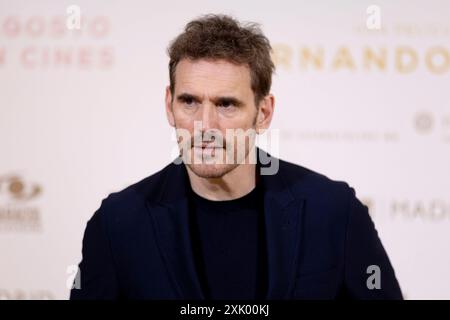 Matt Dillon assiste à l'appel photographique « Isla Perdida (cœur hanté) » à l'hôtel NH Palacio de Tepa à Madrid. Banque D'Images