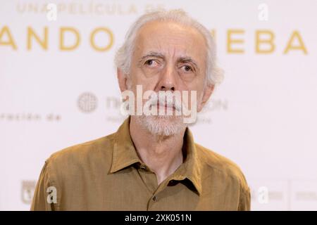 Madrid, Espagne. 19 juillet 2024. Fernando Trueba assiste à l'appel photographique « Isla Perdida (cœur hanté) » à l'hôtel NH Palacio de Tepa à Madrid. (Photo de Nacho Lopez/SOPA images/SIPA USA) crédit : SIPA USA/Alamy Live News Banque D'Images