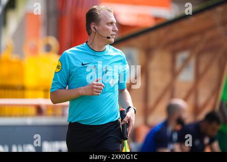 Volendam, pays-Bas. 20 juillet 2024. VOLENDAM, PAYS-BAS - 20 JUILLET : lors du match de pré-saison entre le FC Volendam et le KMSK Deinze au Kras Stadion le 20 juillet 2024 à Volendam, pays-Bas. (Photo de Jan Mulder/Orange Pictures) crédit : Orange pics BV/Alamy Live News Banque D'Images