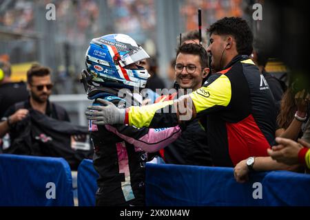 Mogyorod, Hongrie. 20 juillet 2024. MARTINS Victor (fra), ART Grand Prix, Dallara F2 2024, portrait lors de la 9ème manche du Championnat FIA de formule 2 2024 du 19 au 21 juillet 2024 sur le Hungaroring, à Mogyorod, Hongrie - photo Sebastian Rozendaal/Agence photo néerlandaise/DPPI crédit : DPPI Media/Alamy Live News Banque D'Images