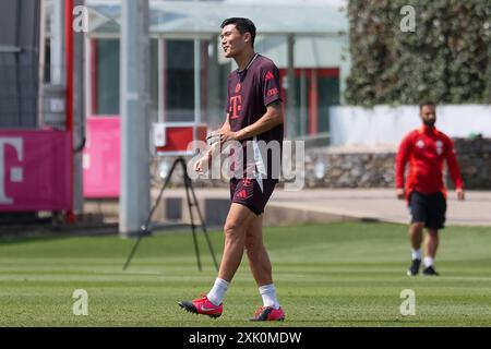 Minjae Kim (FC Bayern Muenchen, 03), Oeffentliches Training, FC Bayern Muenchen, Fussball, saison 24/25, 20.07.2024, Foto : Eibner-Pressefoto/Jenni Maul Banque D'Images