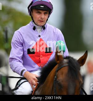 Newbury, Royaume-Uni. 23 mai 2024. Temporize, monté par Connor Beasley remporte le Mettal UK handicap 2,25 à Newbury Racecourse, Royaume-Uni. Crédit : Paul Blake/Alamy Live News. Banque D'Images