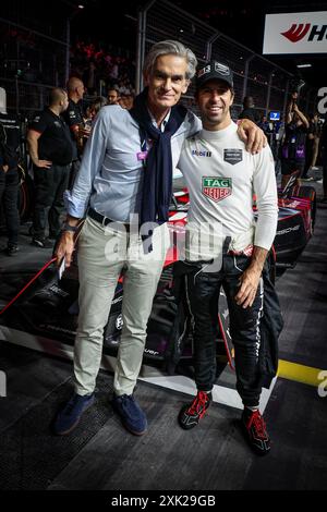 Londres, Royaume Uni. 20 juillet 2024. Lors de l'ePrix Hankook Londres 2024, 10ème meeting du Championnat du monde ABB FIA Formula E 2023-24, sur l'Excel Londres du 18 au 21 juin 2024 à Londres, Royaume-Uni - photo Paulo Maria/DPPI crédit : DPPI Media/Alamy Live News Banque D'Images