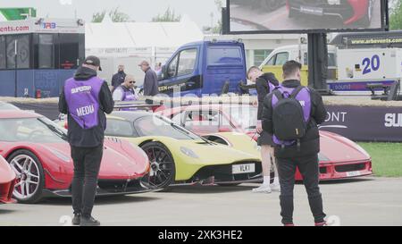 Supercar Fest 2024 voitures de sport, Super Cars et Hyper Cars Banque D'Images