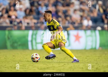 Chester, Pennsylvanie, États-Unis. 20 juillet 2024. Au parc Subaru à Chester, Pennsylvanie. Kyle Rodden/CSM/Alamy Live News Banque D'Images