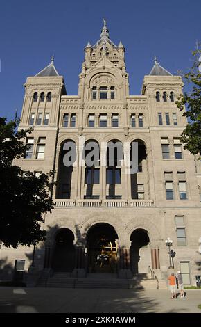 SALT LAKE CITY /UTAH /USA  City and County court House ancien bâtiment au Washington Square Park 10 juin 2012 (photo de Francis Dean / DeanPictures) Banque D'Images