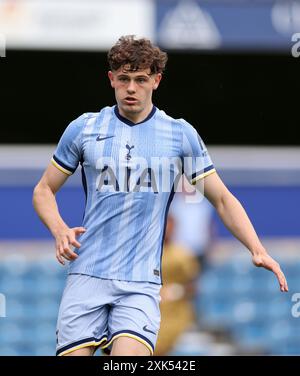 Londres, Royaume-Uni. 20 juillet 2024. Will Lankshear de Tottenham lors du match amical de pré-saison au Kiyan Prince Foundation Stadium, Londres. Le crédit photo devrait se lire comme suit : David Klein/Sportimage crédit : Sportimage Ltd/Alamy Live News Banque D'Images