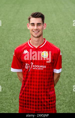 Hendrik Ido Ambacht, pays-Bas. 20 juillet 2024. HENDRIK-IdO-AMBACHT, PAYS-BAS - 20 JUILLET : Dirk Boonstoppel de l'ASWH lors d'un appel photo de l'ASWH au Sportpark Schildman le 20 juillet 2024 à Hendrik-Ido-Ambacht, pays-Bas. (Photo de René Nijhuis/Orange Pictures) crédit : Orange pics BV/Alamy Live News Banque D'Images