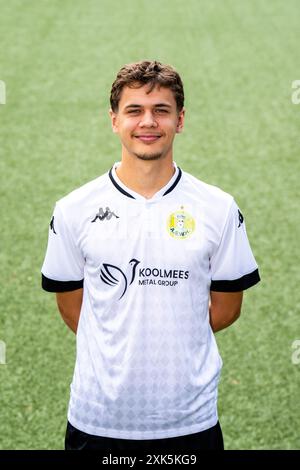 Hendrik Ido Ambacht, pays-Bas. 20 juillet 2024. HENDRIK-IdO-AMBACHT, PAYS-BAS - 20 JUILLET : Filip Pausic de l'ASWH lors d'un appel photo de l'ASWH au Sportpark Schildman le 20 juillet 2024 à Hendrik-Ido-Ambacht, pays-Bas. (Photo de René Nijhuis/Orange Pictures) crédit : Orange pics BV/Alamy Live News Banque D'Images