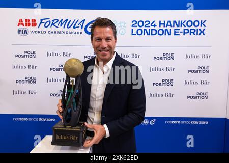 Londres, Royaume Uni. 21 juillet 2024. Portrait lors de l'ePrix Hankook Londres 2024, 10e meeting du Championnat du monde ABB FIA Formula E 2023-24, sur l'Excel Londres du 18 au 21 juin 2024 à Londres, Royaume-Uni - photo Javier Jimenez/DPPI crédit : DPPI Media/Alamy Live News Banque D'Images