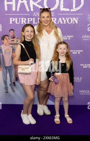 Londres, Royaume-Uni. 21 juillet 2024. Louise Pentland assiste à la projection de Harold et Purple crayon au cinéma vue de Leicester Square. (Photo de Phil Lewis/SOPA images/SIPA USA) crédit : SIPA USA/Alamy Live News Banque D'Images