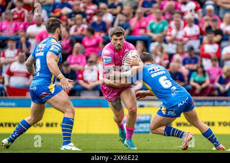 Hull, Royaume-Uni. 20 juillet 2024. Betfred Super League, Round 18 : Leeds Rhinos contre Hull Kingston Rovers (KR). Crédit Paul Whitehurst/PBW Media/Alamy Live News Banque D'Images