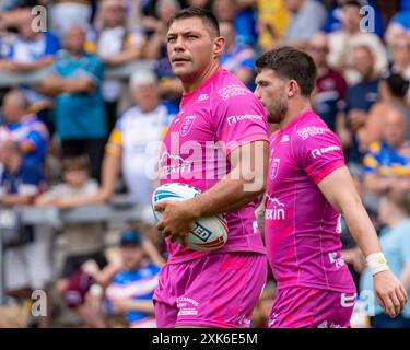 Hull, Royaume-Uni. 20 juillet 2024. Betfred Super League, Round 18 : Leeds Rhinos contre Hull Kingston Rovers (KR). Crédit Paul Whitehurst/PBW Media/Alamy Live News Banque D'Images