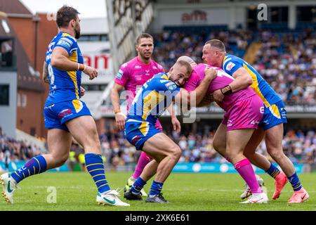 Hull, Royaume-Uni. 20 juillet 2024. Betfred Super League, Round 18 : Leeds Rhinos contre Hull Kingston Rovers (KR). Crédit Paul Whitehurst/PBW Media/Alamy Live News Banque D'Images