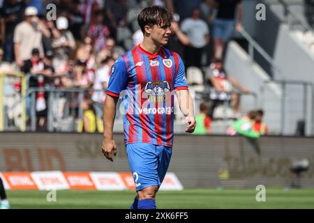 Cracovie, Pologne. 21 juillet 2024. Football 2024 2025 PKO BP Ekstraklasa Cracovia vs Piast Gliwice op : Ariel Mosor crédit : Konrad Swierad/Alamy Live News Banque D'Images