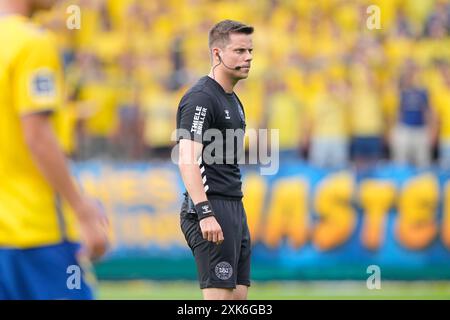 Viborg, Danemark. 21 juillet 2024. Match de Superliga entre Viborg FF et Broendby IF à Energi Viborg Arena le dimanche 21 juillet 2024. (Photo : Bo Amstrup/Scanpix 2024) crédit : Ritzau/Alamy Live News Banque D'Images