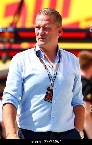 Budapest, Hongrie. 21 juillet 2024. Jos Verstappen (NLD). Championnat du monde de formule 1, Rd 13, Grand Prix de Hongrie, dimanche 21 juillet 2024. Budapest, Hongrie. Crédit : James Moy/Alamy Live News Banque D'Images