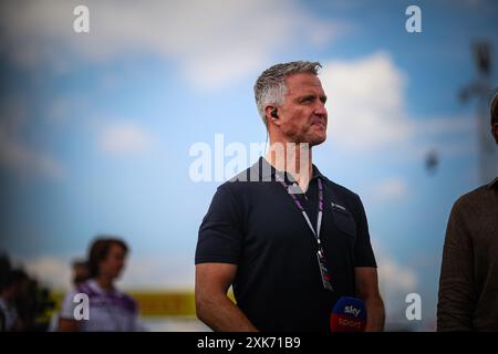 Ralf Schumacher (GER), ancien pilote F1 chez Williams, Jordan et Toyota lors du GP de Hongrie, Budapest 18-21 juillet 2024 Championnat du monde de formule 1 2024. Banque D'Images