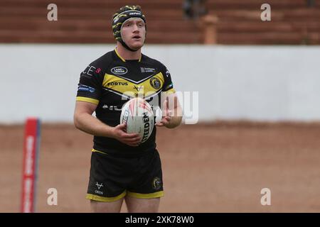 Bradford, Royaume-Uni. 21 juillet 2024. Bartercard Odsal Stadium, Bradford, West Yorkshire, 21 juillet 2024. Betfred Championship Bradford Bulls vs York City Knights Will Jubb of York City Knights Credit : Touchlinepics/Alamy Live News Banque D'Images