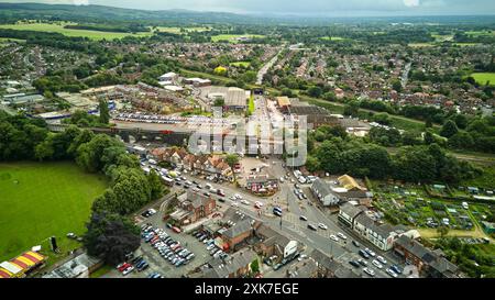 Hazel Grove à Stockport Banque D'Images