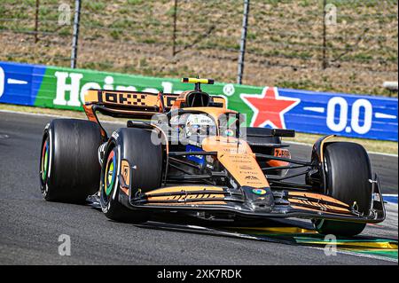 Mogyorod, Hongrie. 21 juillet 2024. Lors de Raceday, le dimanche 21 juillet, du Grand Prix de Hongrie de formule 1 2024, prévu sur le circuit Hungaroring de Mogyorod, Budapest, Hongrie, du 19 juillet au 21 juillet 2024 (photo par Alessio de Marco/Sipa USA) crédit : Sipa USA/Alamy Live News Banque D'Images