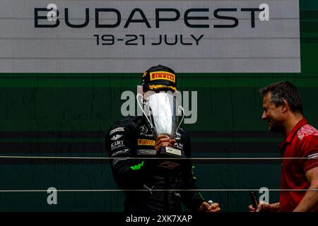 Mogyorod, Hongrie, 21 juillet 2024, Andrea Kimi Antonelli , présent jour de course, 13e manche du championnat de formule 1 2024. Crédit : Michael Potts/Alamy Live News Banque D'Images